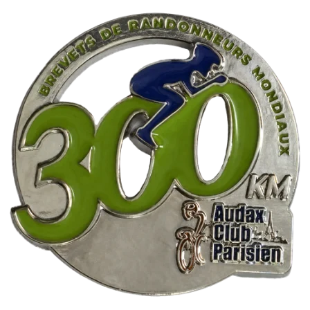300 km brevet medal