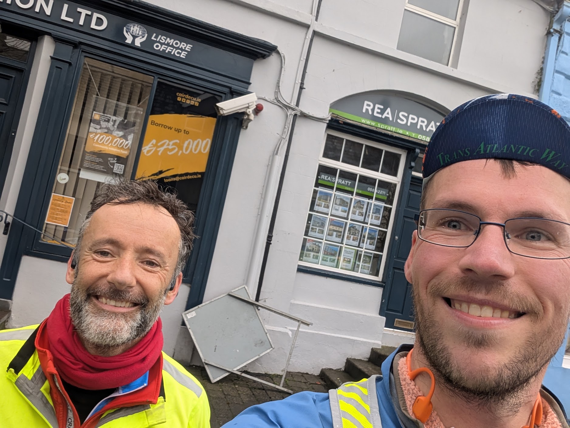 Peter and Frank on the Gimme Shelter Audax